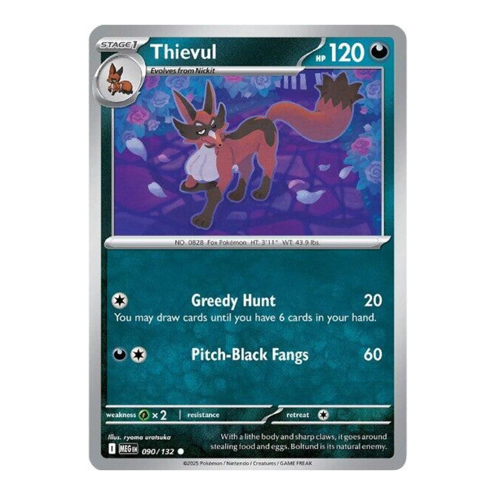 ME01: Mega Evolution (MEG) - Thievul (#090/132)