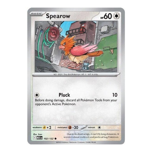 ME01: Mega Evolution (MEG) - Spearow - 102/132 (#102/132)
