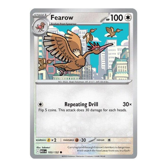 ME01: Mega Evolution (MEG) - Fearow (#103/132)