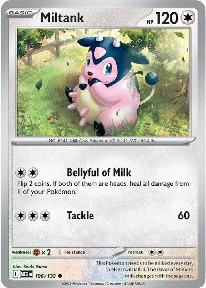 ME01: Mega Evolution (MEG) - Miltank (#106/132, Common) ()