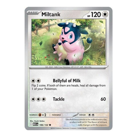 ME01: Mega Evolution (MEG) - Miltank (#106/132) (Near Mint)