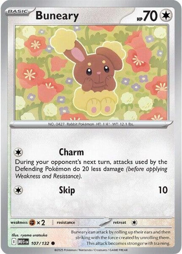 ME01: Mega Evolution (MEG) - Buneary (#107/132, Common) ()