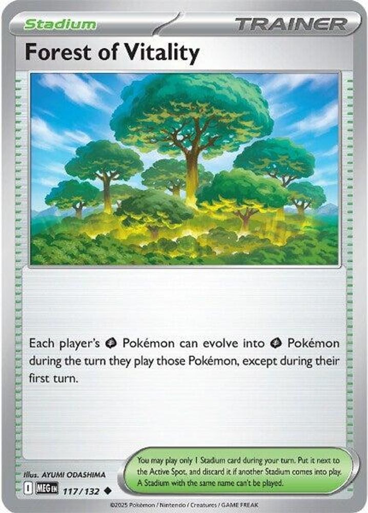 ME01: Mega Evolution (MEG) - Forest of Vitality (#117/132, Uncommon) ()