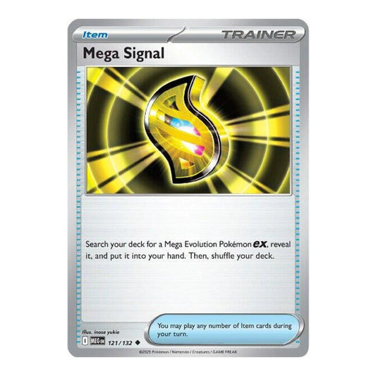 ME01: Mega Evolution (MEG) - Mega Signal 121 132 (#121/132) (Near Mint)