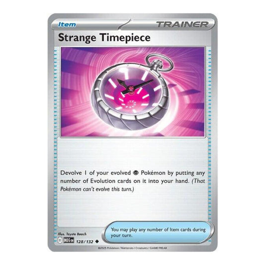 ME01: Mega Evolution (MEG) - Strange Timepiece (#128/132) (Near Mint)
