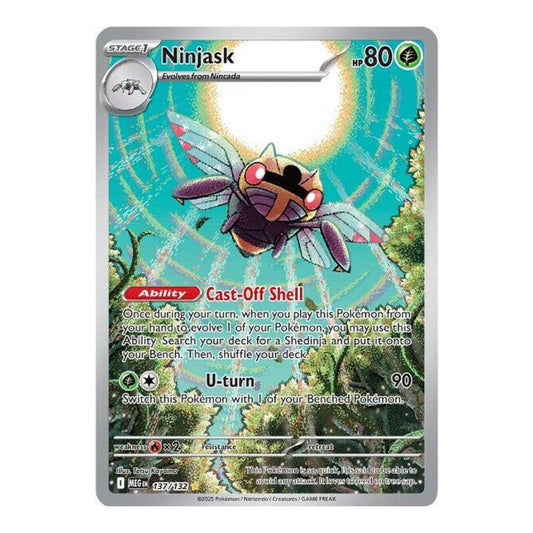 ME01: Mega Evolution (MEG) - Ninjask 137 132 (#137/132) (Near Mint)