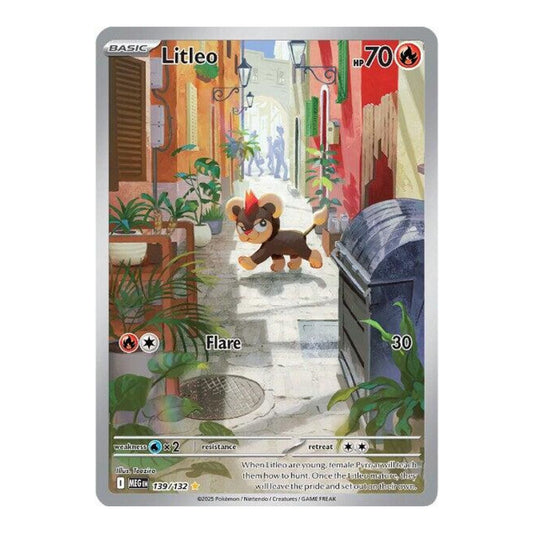 ME01: Mega Evolution (MEG) - Litleo - 139/132 (#139/132) (Near Mint)