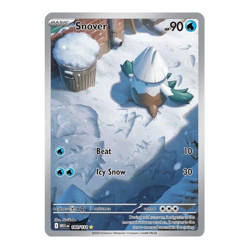 ME01: Mega Evolution (MEG) - Snover - 140/132 (#140/132) (Near Mint)