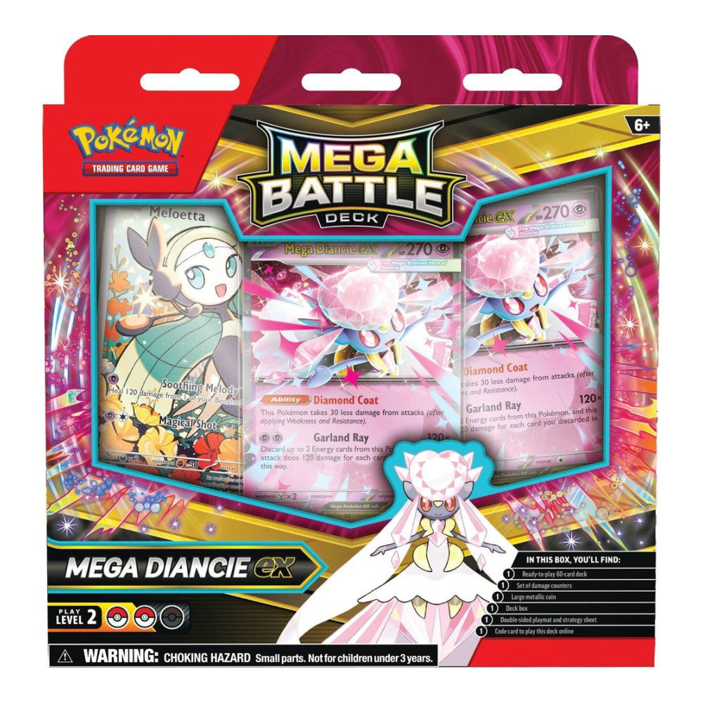 Miscellaneous Cards & Products (MCAP) - Mega Battle Deck (Mega Diancie ex) () (Unopened)