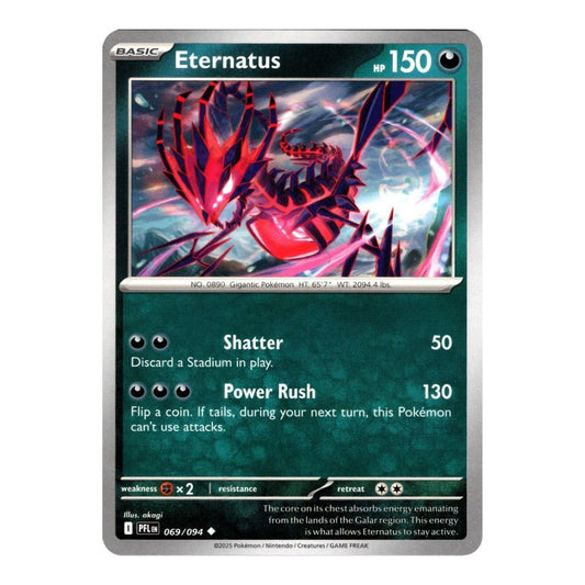 ME02: Phantasmal Flames (PFL) - Eternatus (#069/094) (Near Mint)