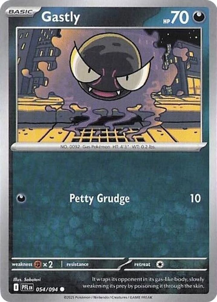 ME02: Phantasmal Flames (PFL) - Gastly (#054/094, Common) ()