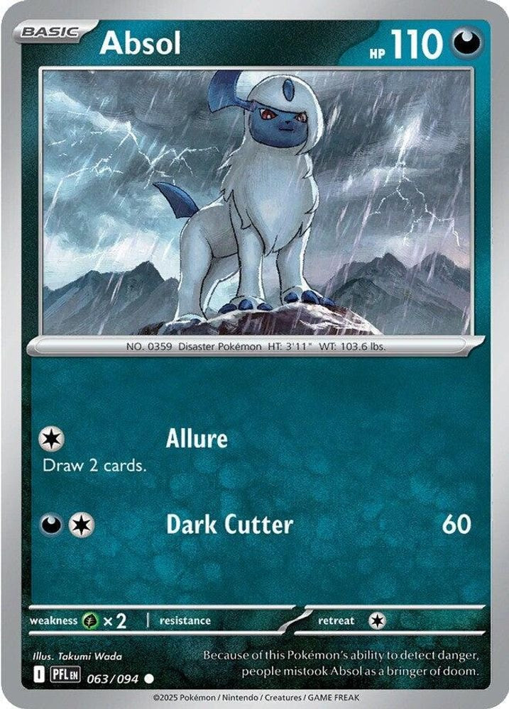 ME02: Phantasmal Flames (PFL) - Absol (#063/094, Common) ()