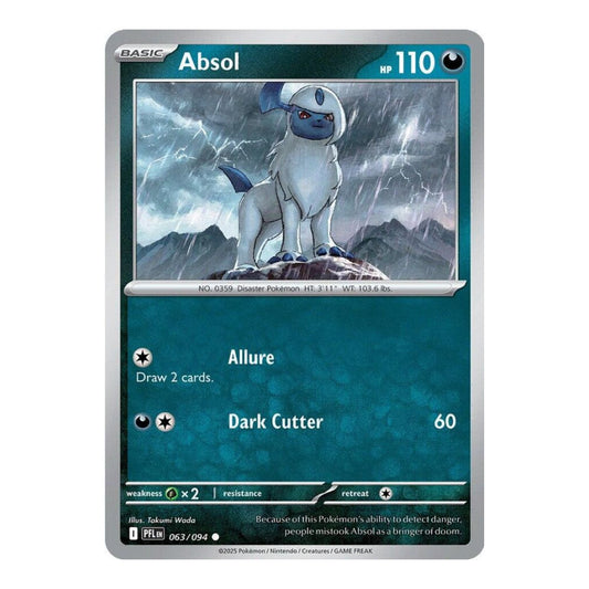 ME02: Phantasmal Flames (PFL) - Absol (#063/094) (Near Mint)