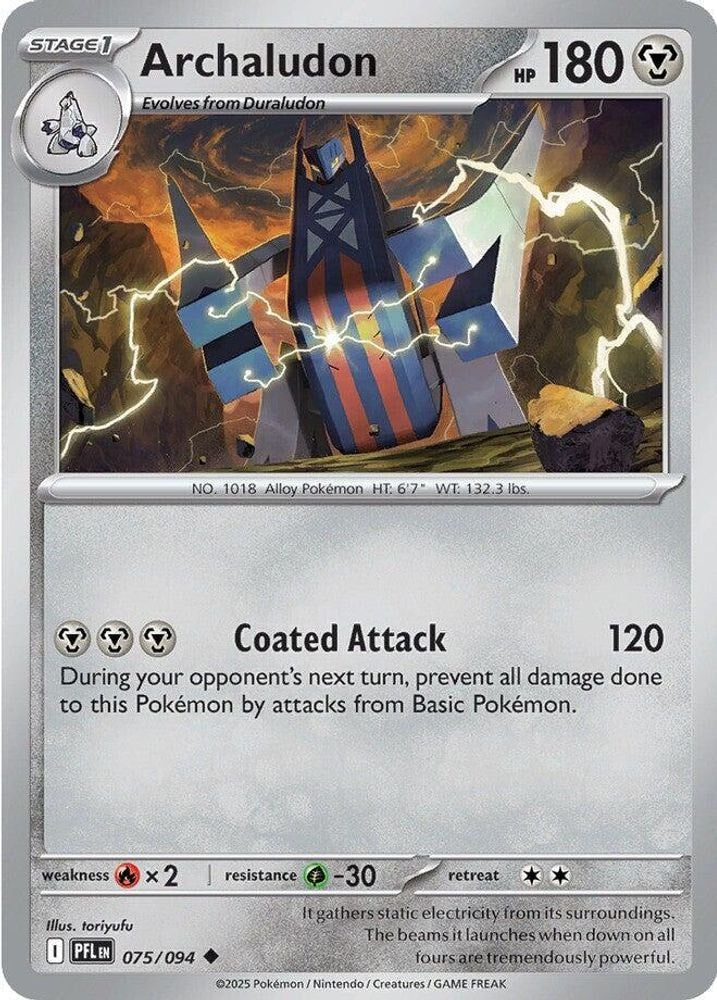 ME02: Phantasmal Flames (PFL) - Archaludon (#075/094, Uncommon) ()