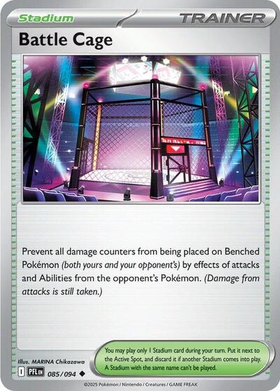 ME02: Phantasmal Flames (PFL) - Battle Cage - 085/094 (#085/094, Uncommon) ()