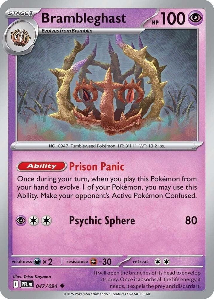 ME02: Phantasmal Flames (PFL) - Brambleghast (#047/094, Uncommon) ()