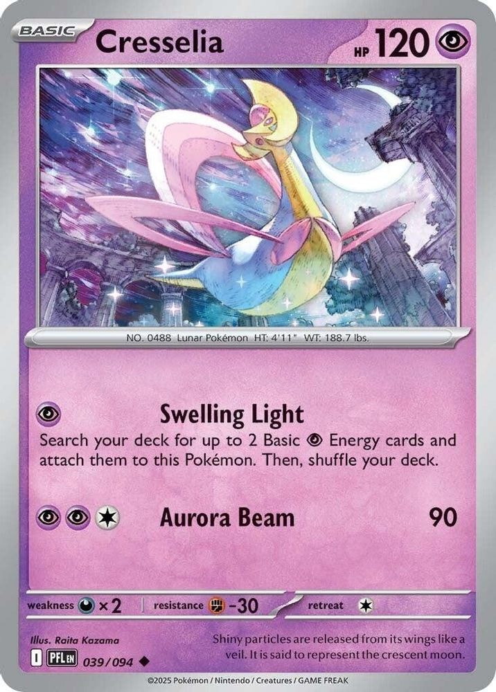 ME02: Phantasmal Flames (PFL) - Cresselia (#039/094, Uncommon) ()