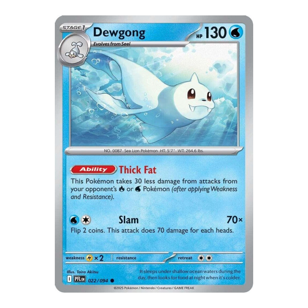 ME02: Phantasmal Flames (PFL) - Dewgong - 022/094 (#022/094)