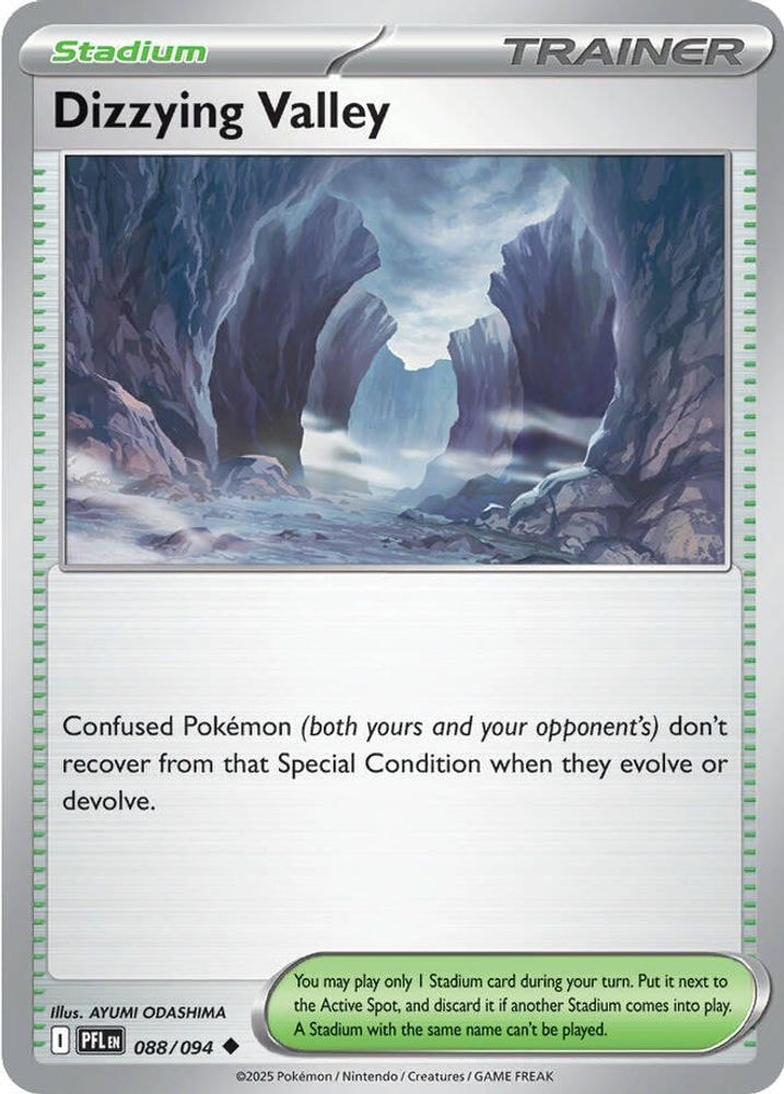 ME02: Phantasmal Flames (PFL) - Dizzying Valley (#088/094, Uncommon) ()