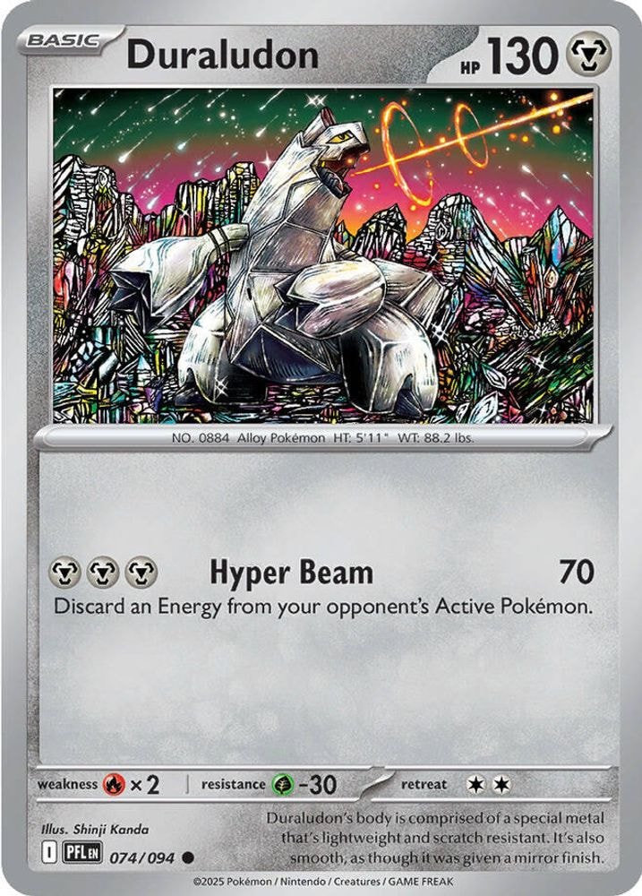 ME02: Phantasmal Flames (PFL) - Duraludon (#074/094, Common) ()