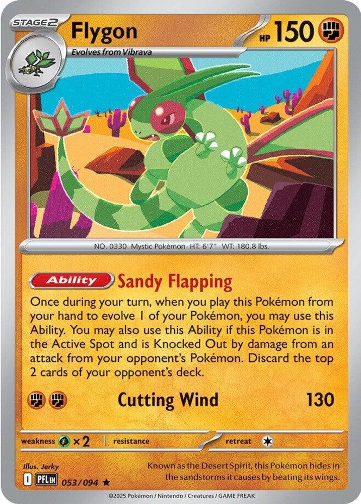 ME02: Phantasmal Flames (PFL) - Flygon - 053/094 (#053/094, Rare) ()