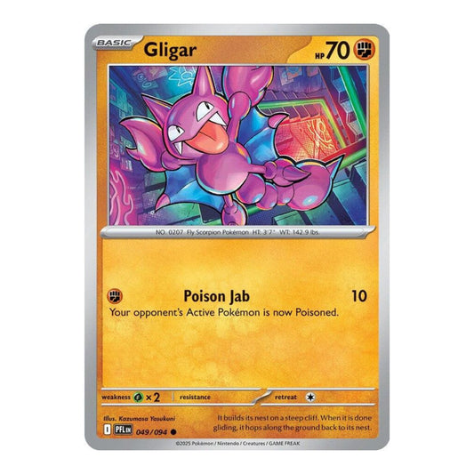 ME02: Phantasmal Flames (PFL) - Gligar (#049/094) (Near Mint)