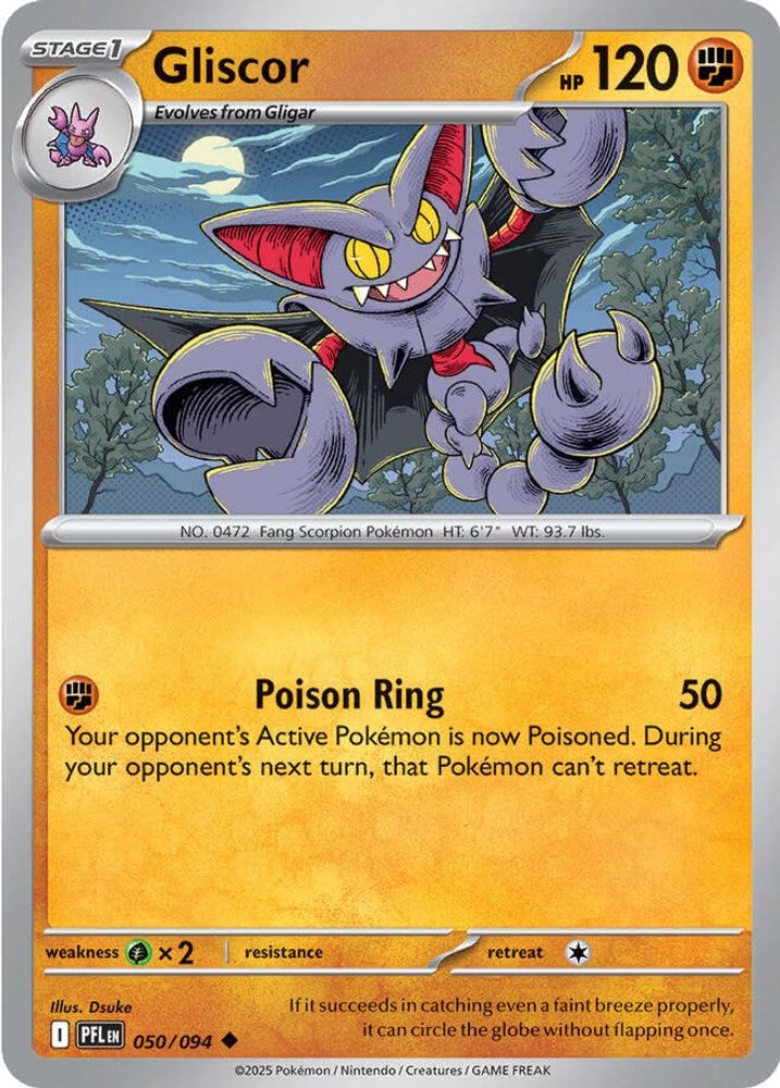 ME02: Phantasmal Flames (PFL) - Gliscor (#050/094, Uncommon) ()