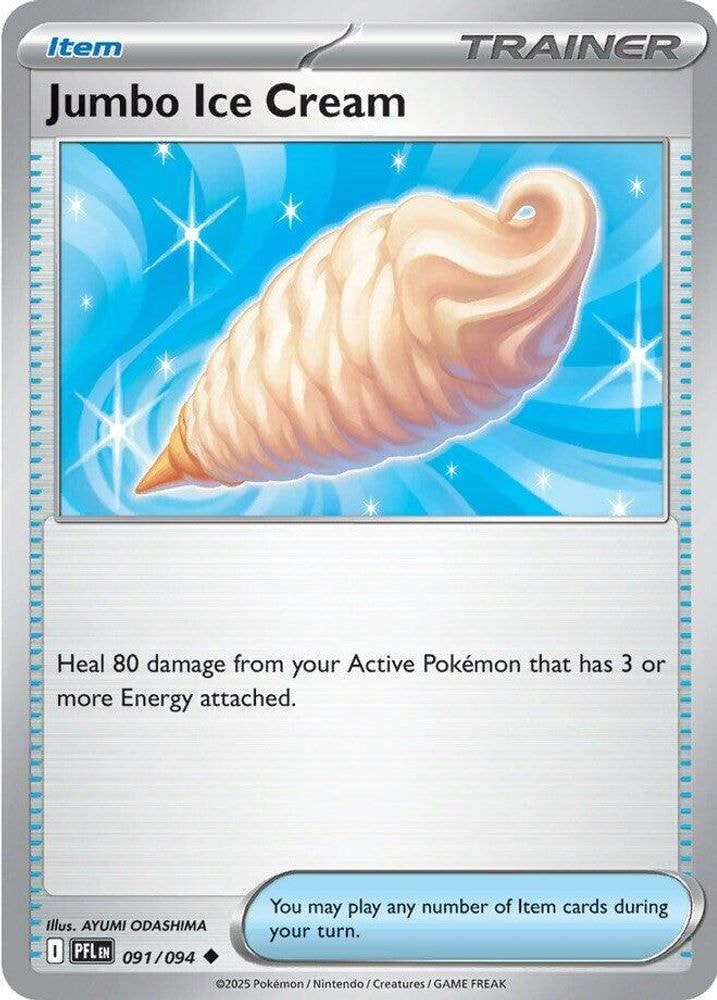 ME02: Phantasmal Flames (PFL) - Jumbo Ice Cream (#091/094, Uncommon) ()