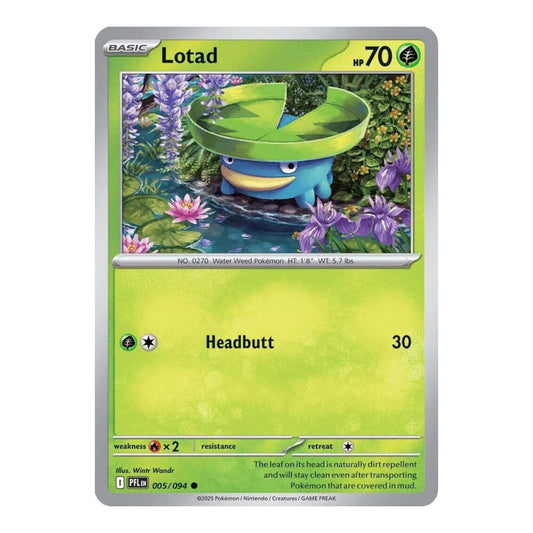 ME02: Phantasmal Flames (PFL) - Lotad (#005/094) (Near Mint)