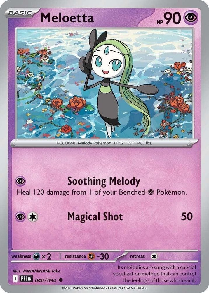 ME02: Phantasmal Flames (PFL) - Meloetta (#040/094, Uncommon) ()