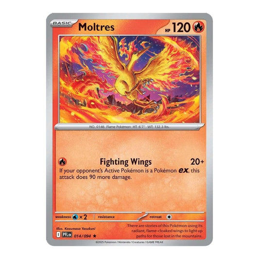 ME02: Phantasmal Flames (PFL) - Moltres (#014/094) (Near Mint)