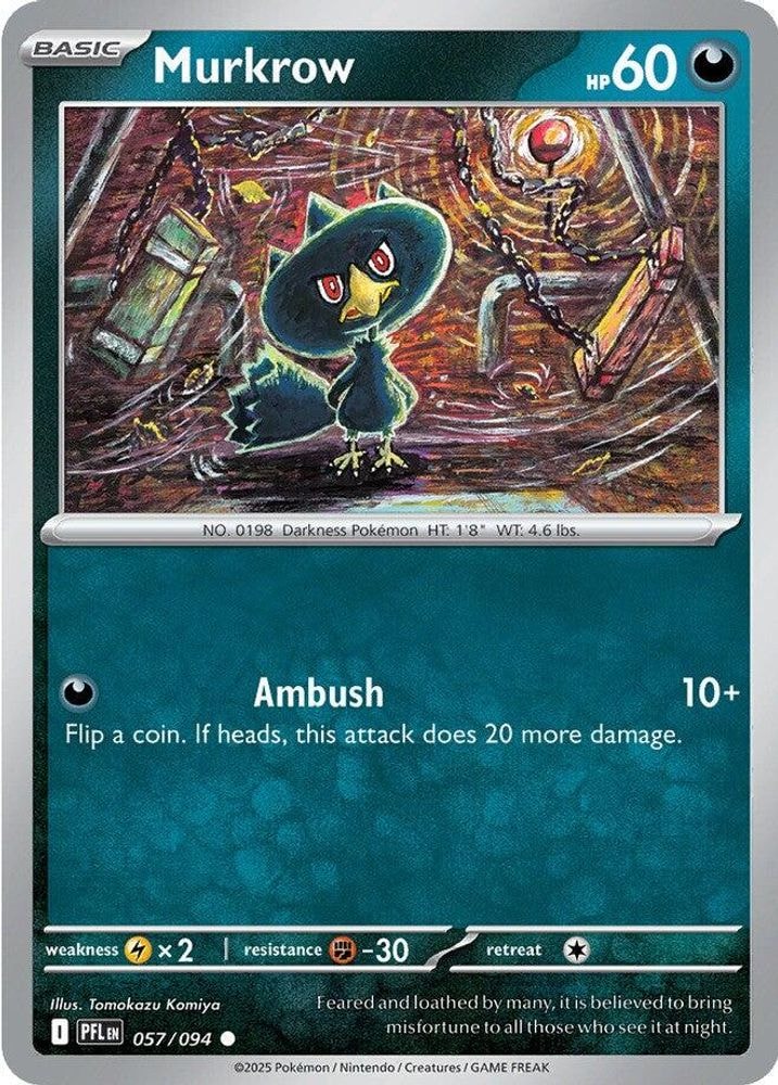 ME02: Phantasmal Flames (PFL) - Murkrow (#057/094, Common) ()