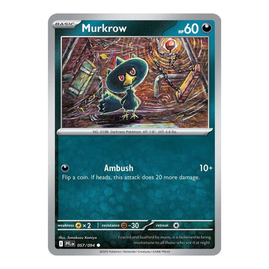 ME02: Phantasmal Flames (PFL) - Murkrow (#057/094) (Near Mint)