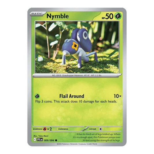 ME02: Phantasmal Flames (PFL) - Nymble 009 094 (#009/094) (Near Mint)