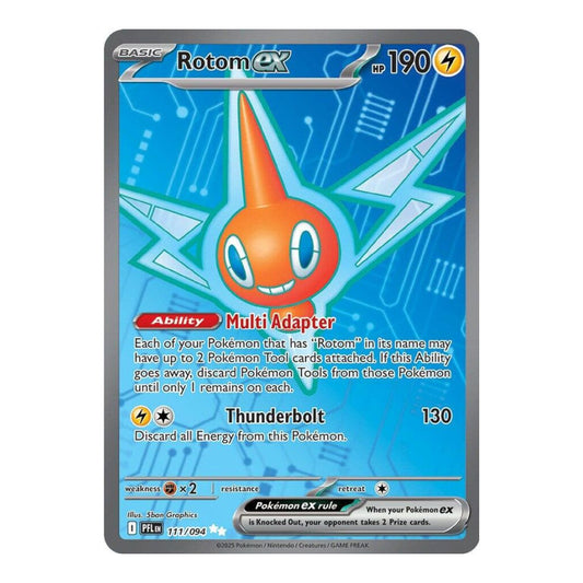 ME02: Phantasmal Flames (PFL) - Rotom ex - 111/094 (#111/094) (Near Mint)