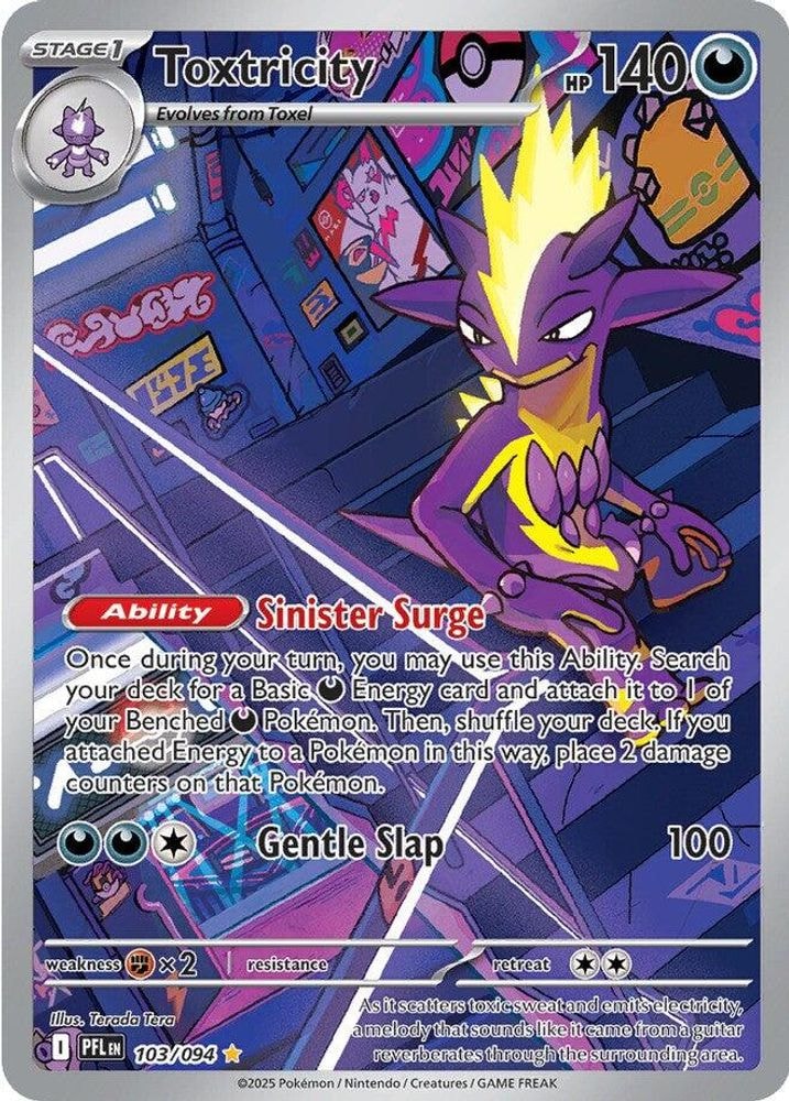 ME02: Phantasmal Flames (PFL) - Toxtricity - 103/094 (#103/094, Illustration Rare) ()