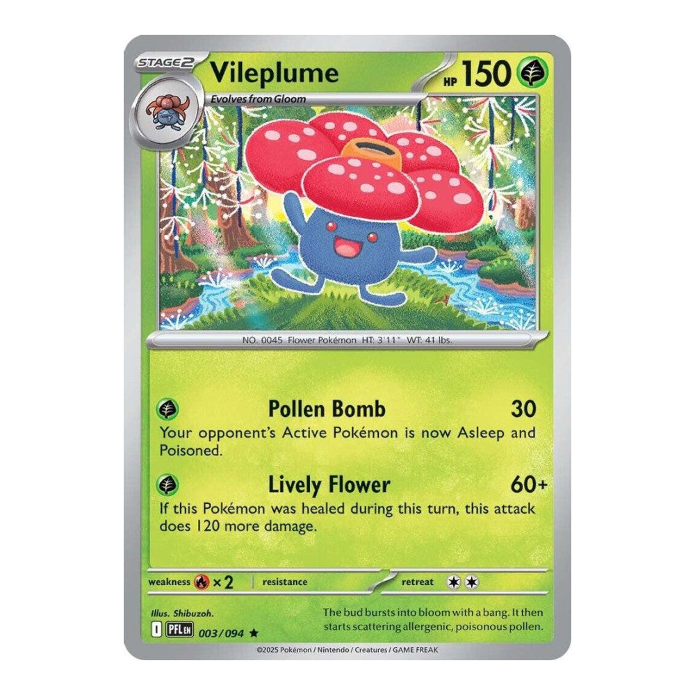 ME02: Phantasmal Flames (PFL) - Vileplume (#003/094)