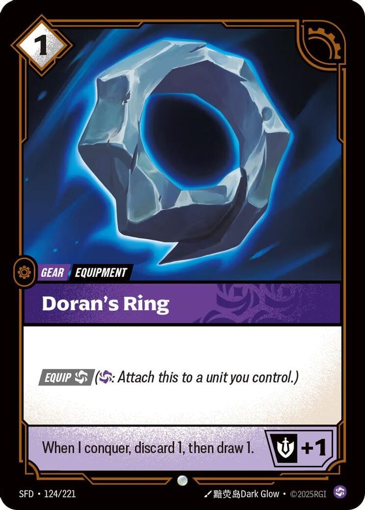 Spiritforged (SFD) - Doran's Ring (#124/221, Common) ()