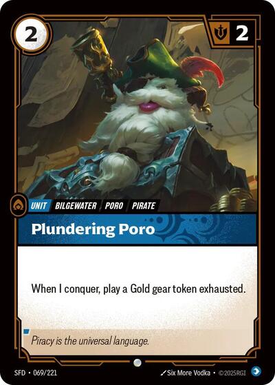 Spiritforged (SFD) - Plundering Poro (#069/221, Common) ()