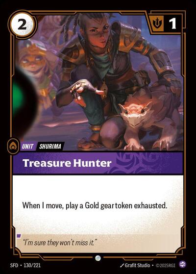 Spiritforged (SFD) - Treasure Hunter (#130/221, Common) ()
