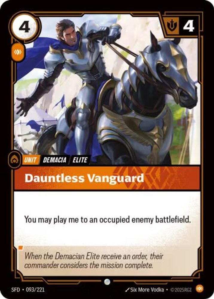 Spiritforged (SFD) - Dauntless Vanguard (#093/221, Common) ()
