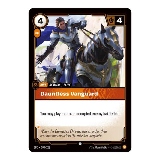 Spiritforged (SFD) - Dauntless Vanguard (#093/221) (Near Mint)
