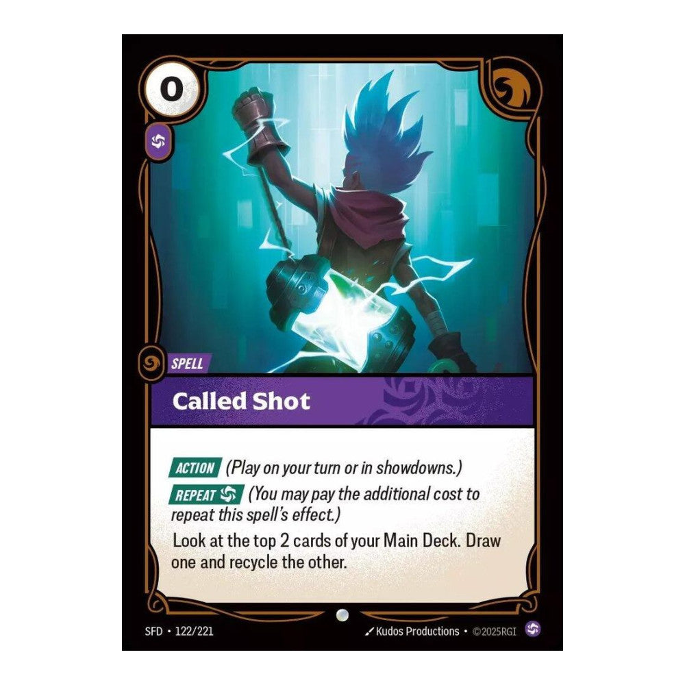 Spiritforged (SFD) - Called Shot (#122/221) (Near Mint)
