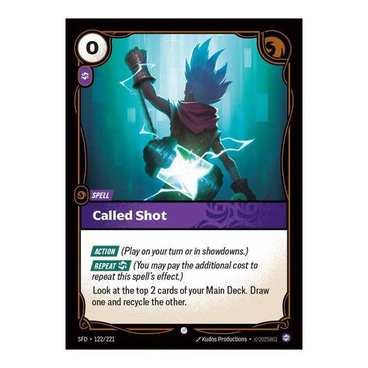 Spiritforged (SFD) - Called Shot (#122/221) (Near Mint)