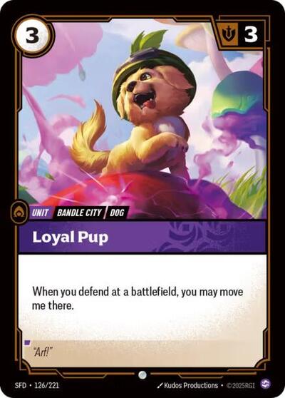 Spiritforged (SFD) - Loyal Pup (#126/221, Common) ()