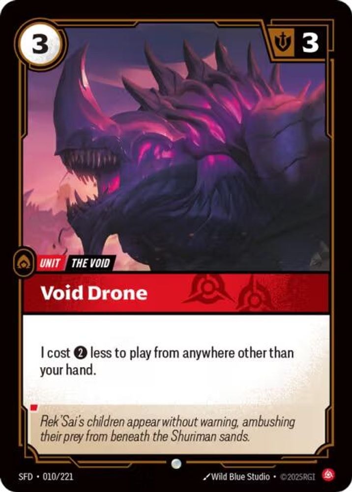 Spiritforged (SFD) - Void Drone (#010/221, Common) ()