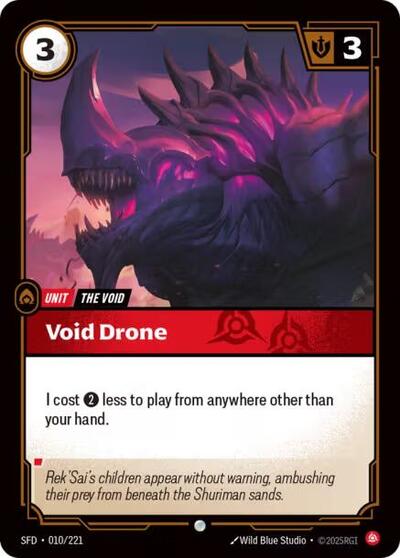 Spiritforged (SFD) - Void Drone (#010/221, Common) ()