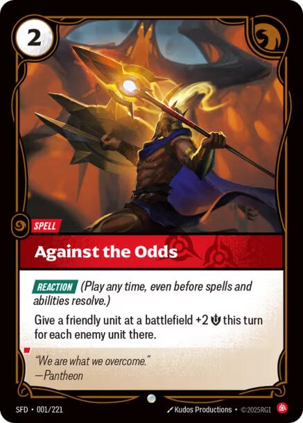 Against the Odds