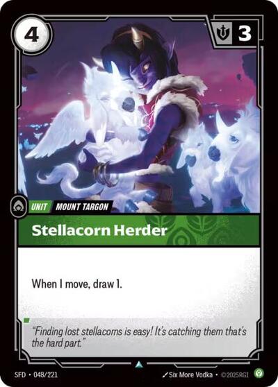 Spiritforged (SFD) - Stellacorn Herder (#048/221, Uncommon) ()