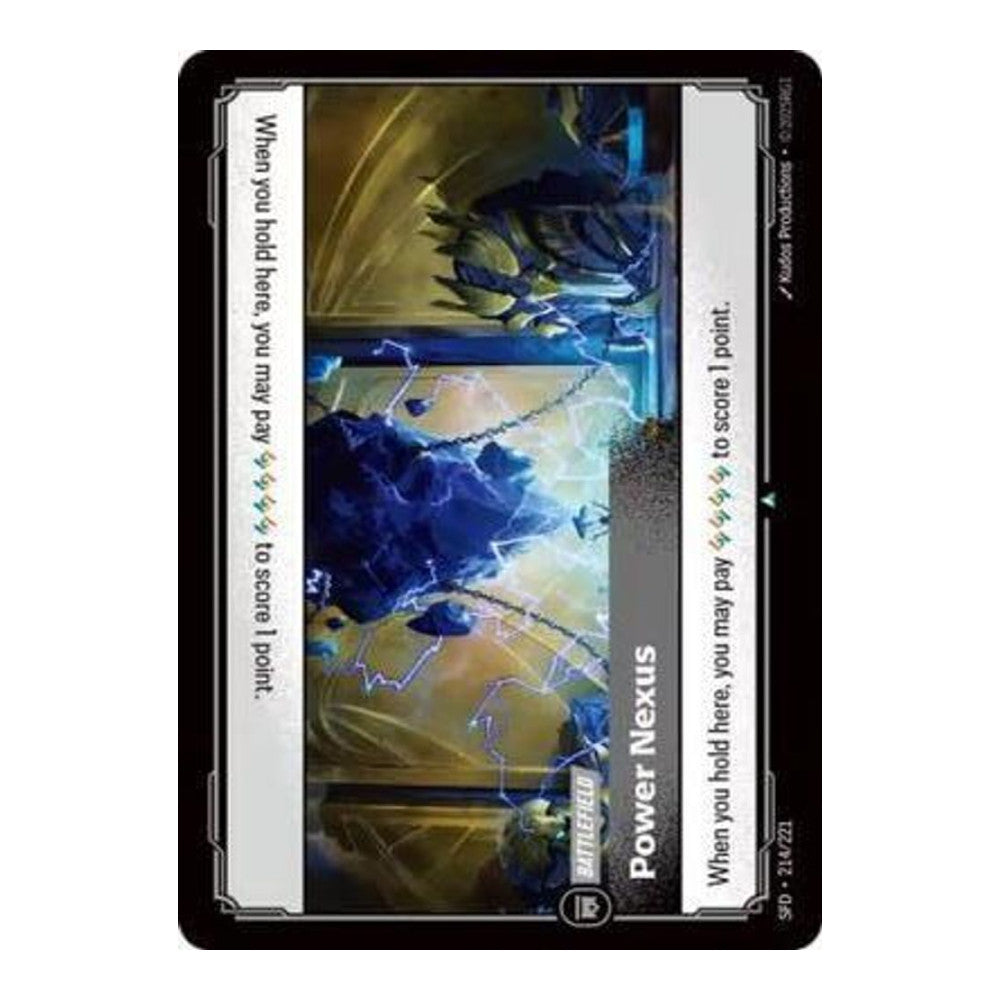 Spiritforged (SFD) - Power Nexus (#214/221) (Near Mint)